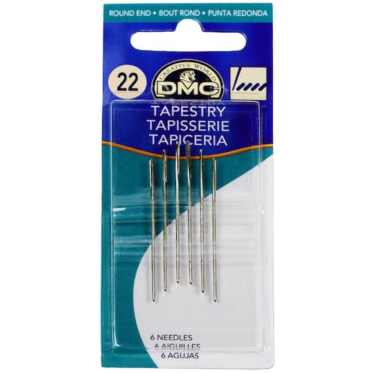 24 Packs: 6 ct. (144 total) DMC® Size 22 Tapestry Needles